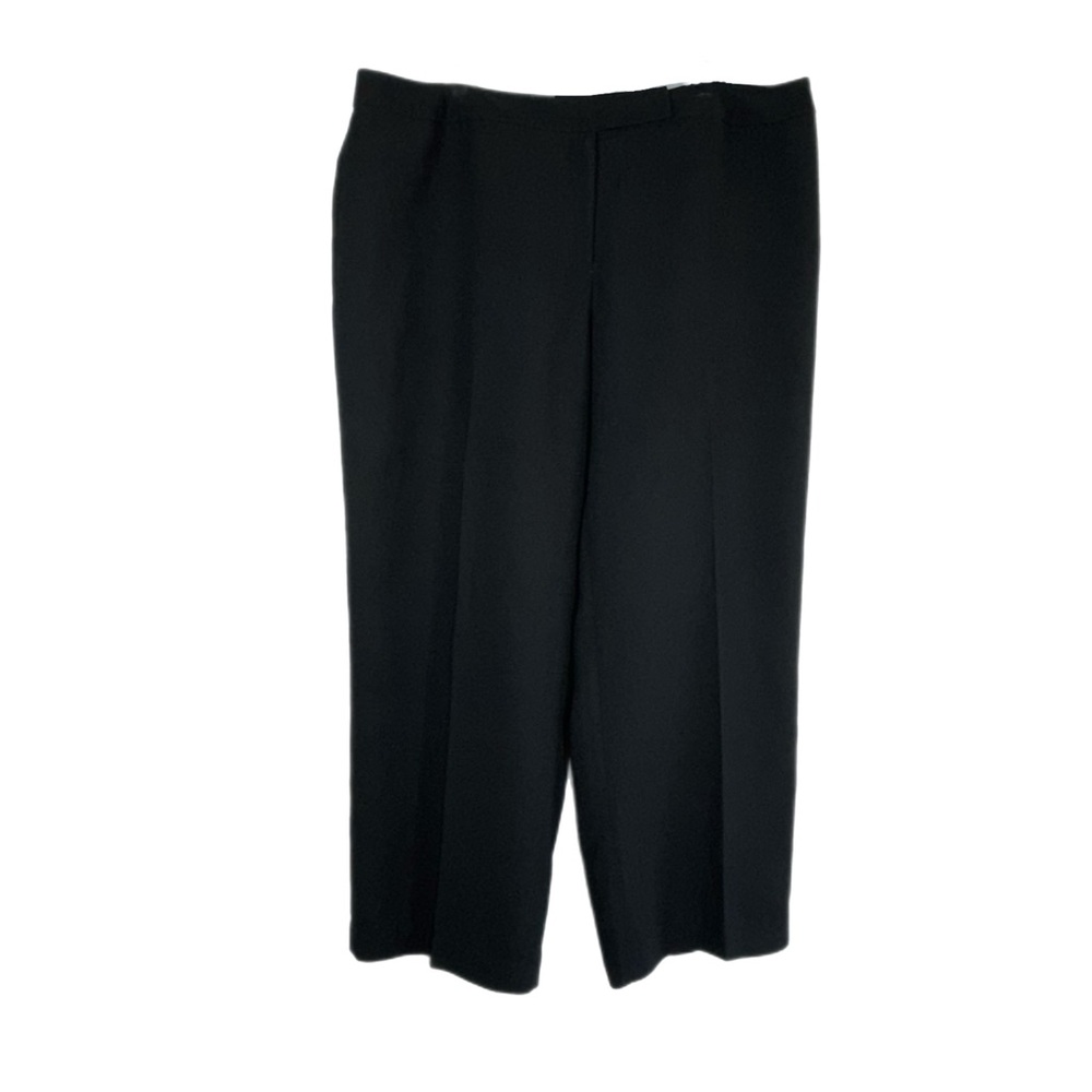 Dress Barn Women’s Black Lined Creased Leg Pants